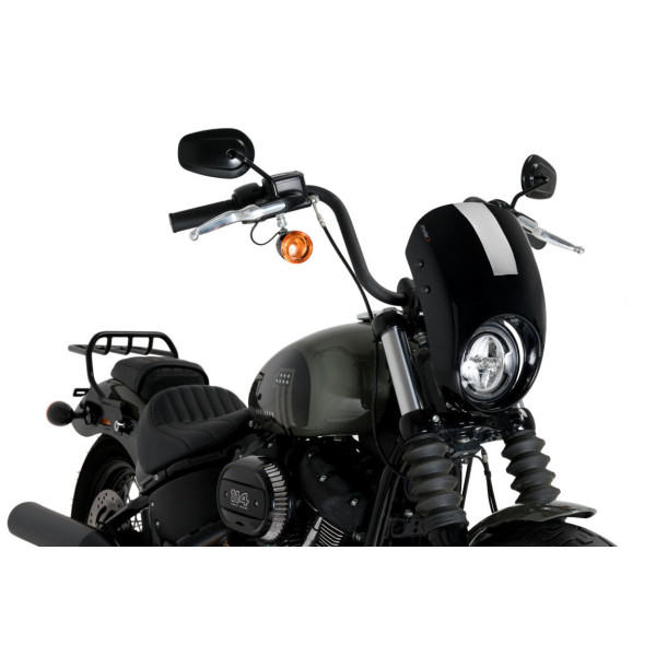 Puig Puig anarchy screen | black | harley davidson softail street bob (fxbb) 2021>current